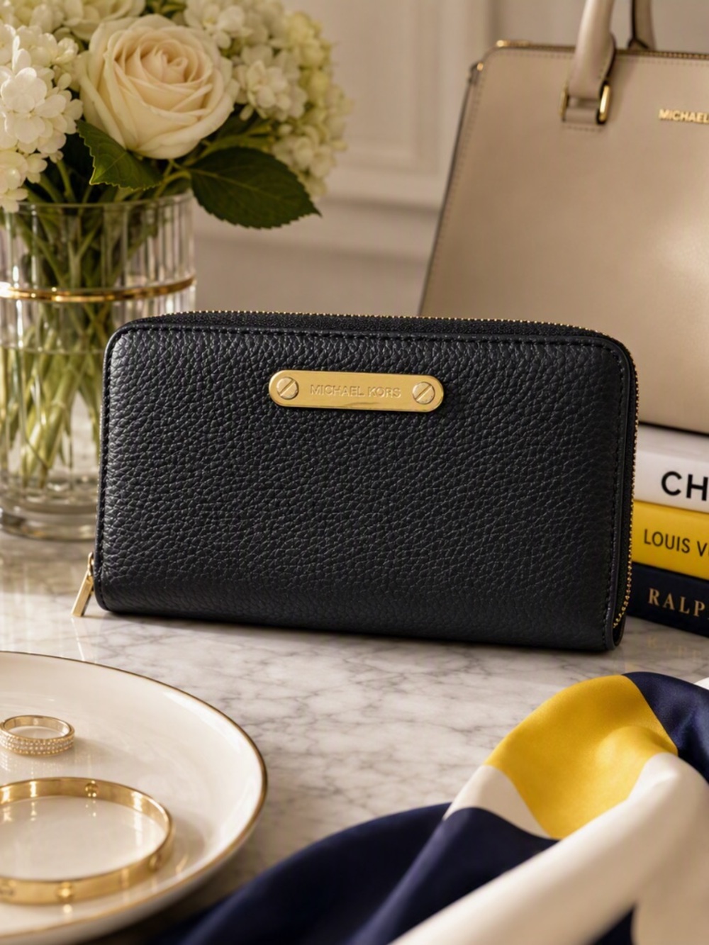 Michael Kors Full Size Zip Wallet